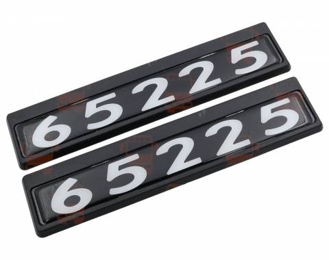 Табличка кабины 65225, каталожный номер 65225-8212074