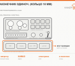 Наконечник одиноч. (кольцо 10 мм)