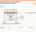 Прокладка корпуса задн. подшипн. (картера маховика) УралАТИ, каталожный номер 740-1029178