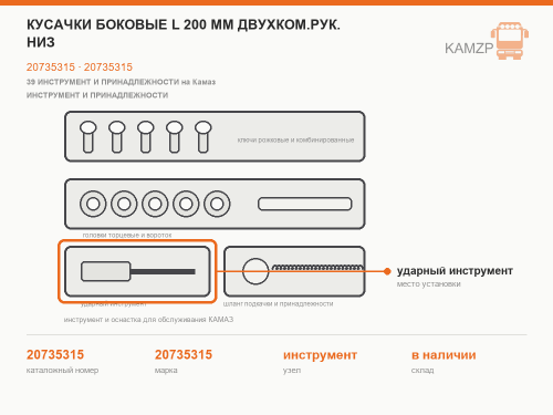 Кусачки боковые L 200 мм двухком.рук. НИЗ фото