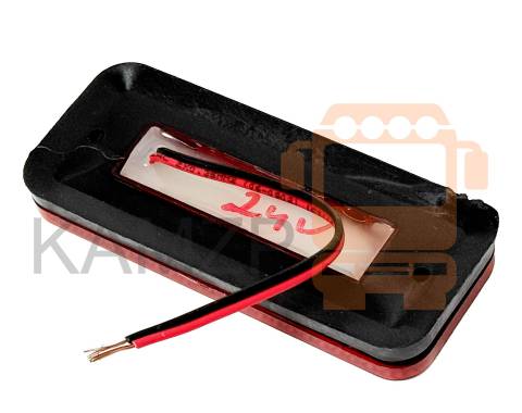 Катафот 163 красный 12 led 24v