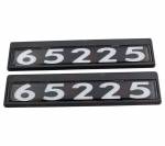 Табличка кабины 65225, каталожный номер 65225-8212074