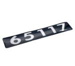 Наклейка объемная Модификация "65117" (4х25 см)