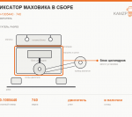 Фиксатор маховика в сборе - фото с других ракурсов