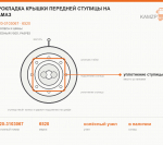 Прокладка крышки передней ступицы на КАМАЗ, каталожный номер 6520-3103067