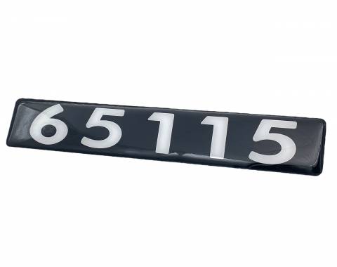 Наклейка объемная Модификация "65115" (4х25 см)