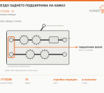 Гнездо заднего подшипника на Камаз - фото с других ракурсов