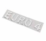 Наклейка объемная euro 4 (белая)
