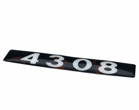 Наклейка объемная Модификация "4308" (4х25 см)