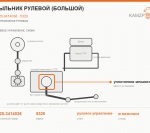 Пыльник рулевой (большой), каталожный номер 5320-3414036