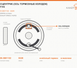 Эксцентрик (ось тормозных колодок) чугун - фото с других ракурсов