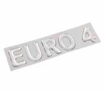 Наклейка объемная euro 4 (белая)