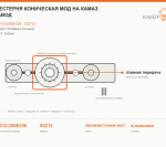 Шестерня коническая мод на КАМАЗ завод, каталожный номер 53212-2506126