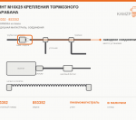 Винт М10х25 крепления тормозного барабана, каталожный номер 853352