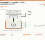 Прокладка корпуса компрессора (5320-3509240) УралАТИ - фото с других ракурсов