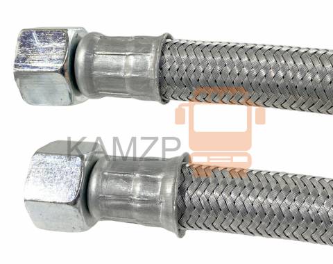Шланг тормозной Евро (гайка+гайка) бронированный, каталожный номер 6520-3506060-20