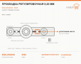 Прокладка регулировочная 0,20 мм, каталожный номер 6520-2502054