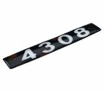 Наклейка объемная Модификация "4308" (4х25 см)