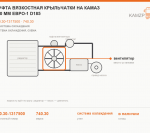 Муфта вязкостная крыльчатки на КАМАЗ 660 мм Евро-1 D185, каталожный номер 740.30-1317500