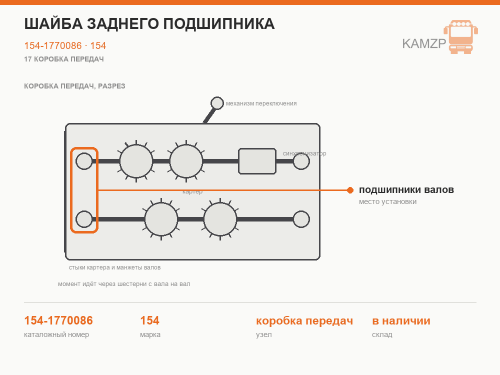Шайба заднего подшипника фото