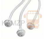 Трубки силиконовые из 3-х шт. универсальные - фото с других ракурсов