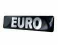 Наклейка объемная euro (5,5х20 см)
