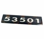 Табличка кабины 53501, каталожный номер 53501-8212074