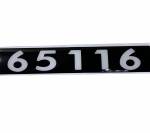 Наклейка объемная Модификация "65116" (4х25 см)