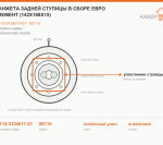 Манжета задней ступицы в сборе Евро элемент (142х168х15), каталожный номер 65115-3104017-01