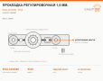 Прокладка регулировочная 1,0 мм., каталожный номер 6520-2402096