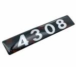 Наклейка объемная Модификация "4308" (4х25 см)